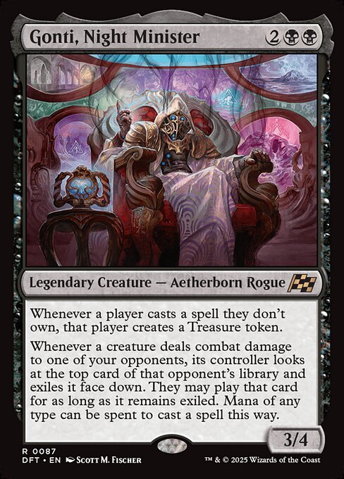Gonti, Night Minister - Aetherdrift Rare Card