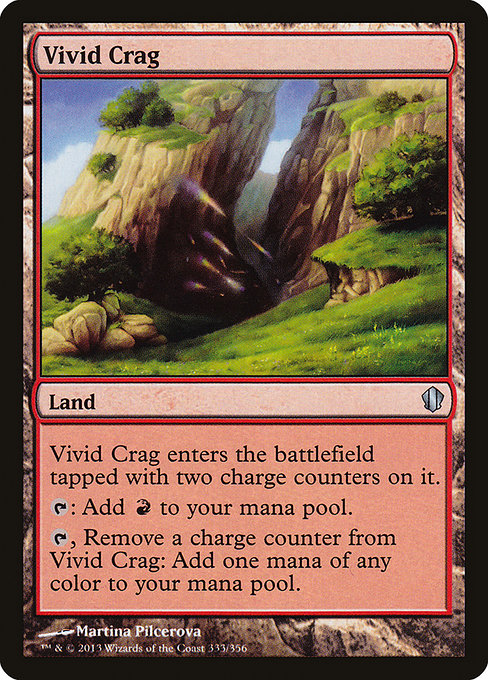 Vivid Crag - Commander 2013 Uncommon Card