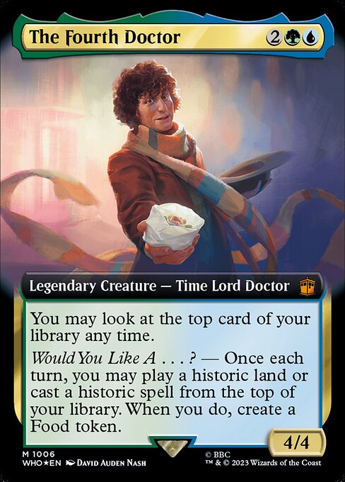 The Fourth Doctor - Doctor Who Mythic Card
