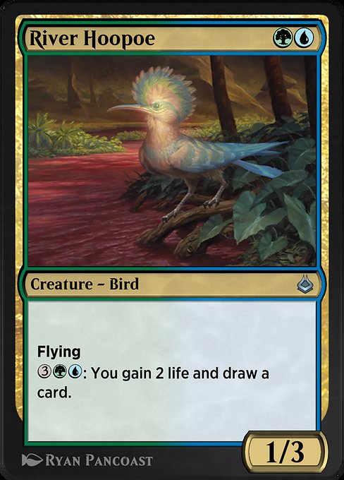 River Hoopoe - Amonkhet Remastered Uncommon Card
