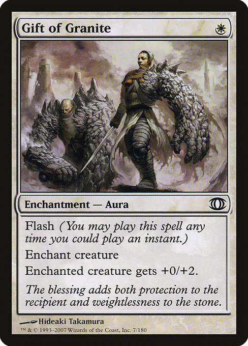 Gift of Granite - Future Sight Common Card