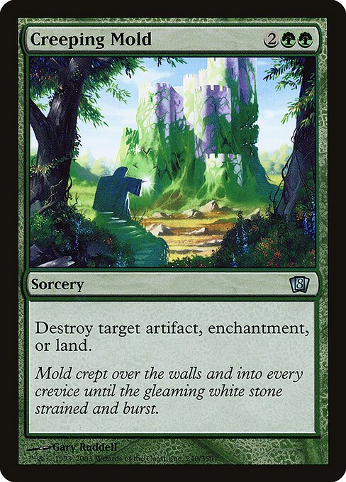 Creeping Mold - Eighth Edition Uncommon Card