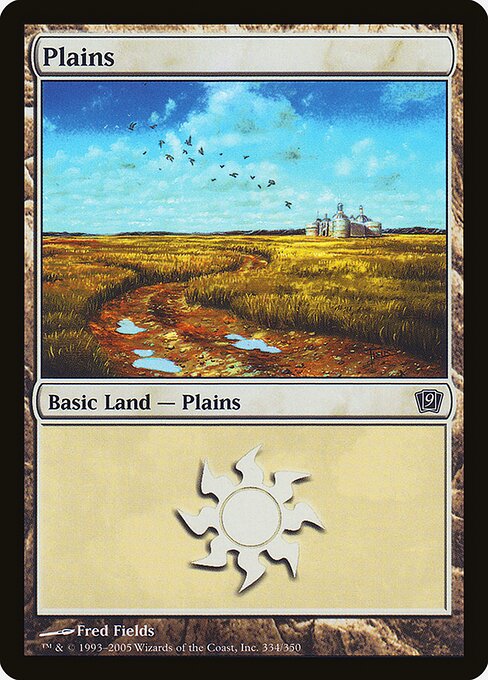 Plains - Ninth Edition Common Card