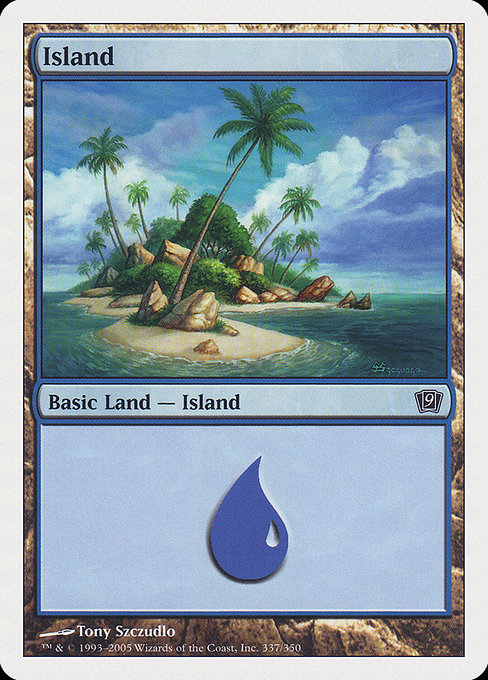 Island - Ninth Edition Common Card