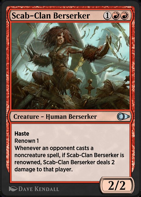 Scab-Clan Berserker - Pioneer Masters Uncommon Card