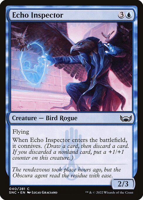 Echo Inspector - Streets of New Capenna Common Card