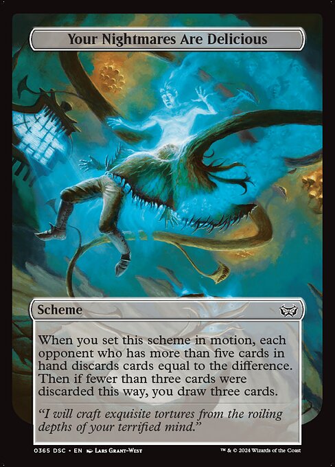 Your Nightmares Are Delicious - Duskmourn: House of Horror Commander Common Card