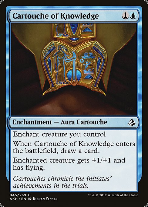 Cartouche of Knowledge - Amonkhet Common Card