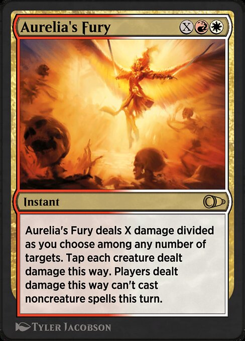 Aurelia's Fury - Pioneer Masters Rare Card