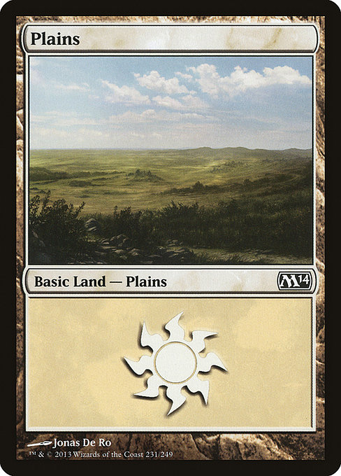 Plains - Magic 2014 Common Card