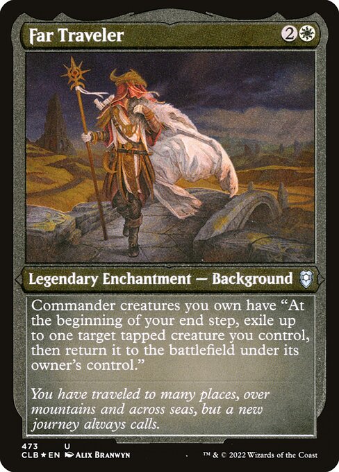 Far Traveler - Commander Legends: Battle for Baldur's Gate Uncommon Card