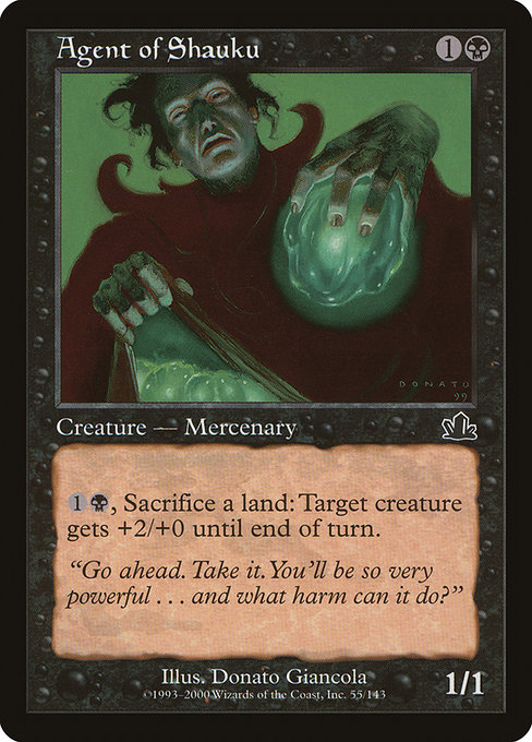 Agent of Shauku - Prophecy Common Card