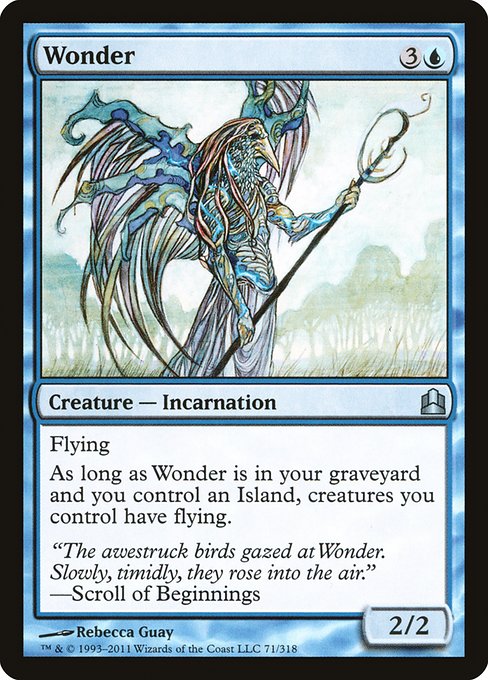 Wonder - Commander 2011 Uncommon Card