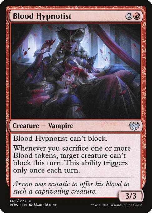 Blood Hypnotist - Innistrad: Crimson Vow Uncommon Card