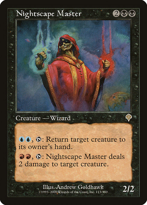 Nightscape Master - Invasion Rare Card