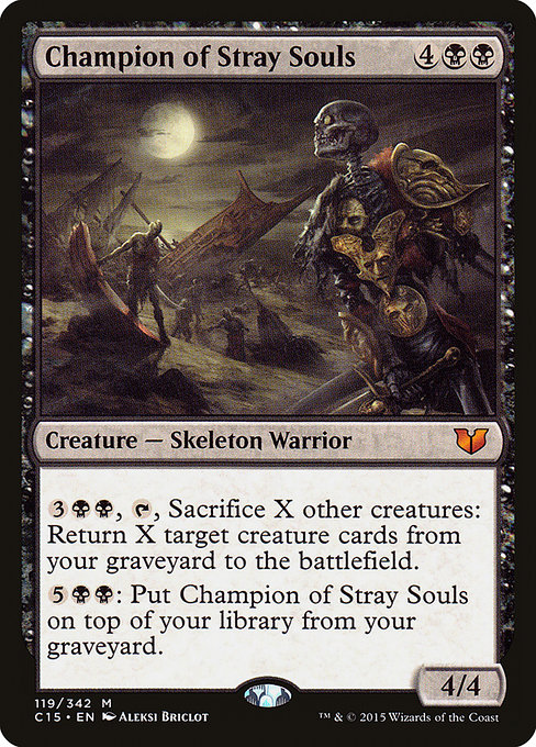 Champion of Stray Souls - Commander 2015 Mythic Card