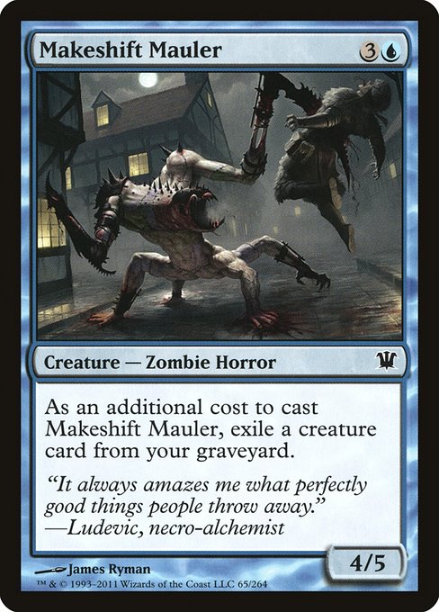 Makeshift Mauler - Innistrad Common Card