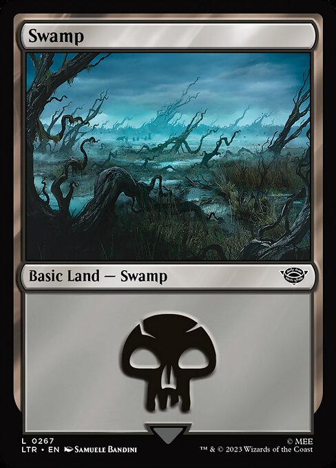 Swamp - The Lord of the Rings: Tales of Middle-earth Common Card