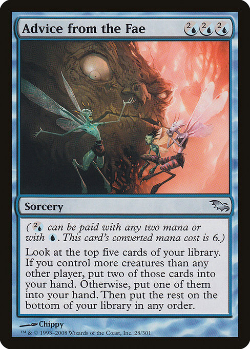 Advice from the Fae - Shadowmoor Uncommon Card