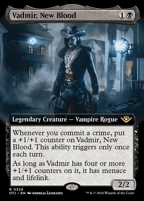 Vadmir, New Blood - Outlaws of Thunder Junction Rare Card