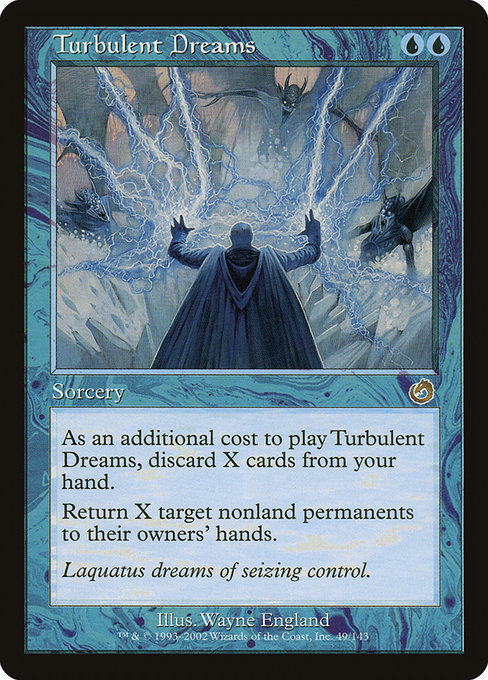 Turbulent Dreams - Torment Rare Card