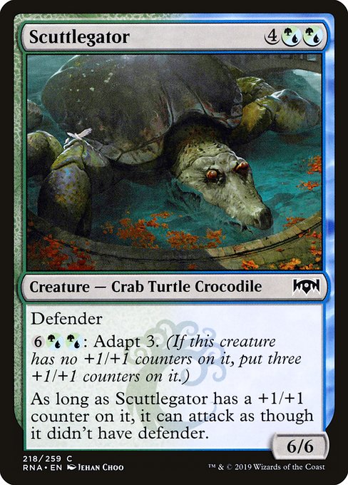Scuttlegator - Ravnica Allegiance Common Card