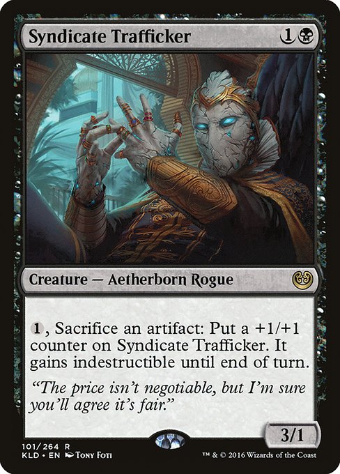 Syndicate Trafficker - Kaladesh Rare Card
