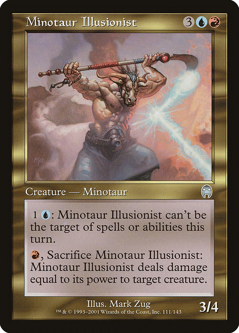 Minotaur Illusionist - Apocalypse Uncommon Card