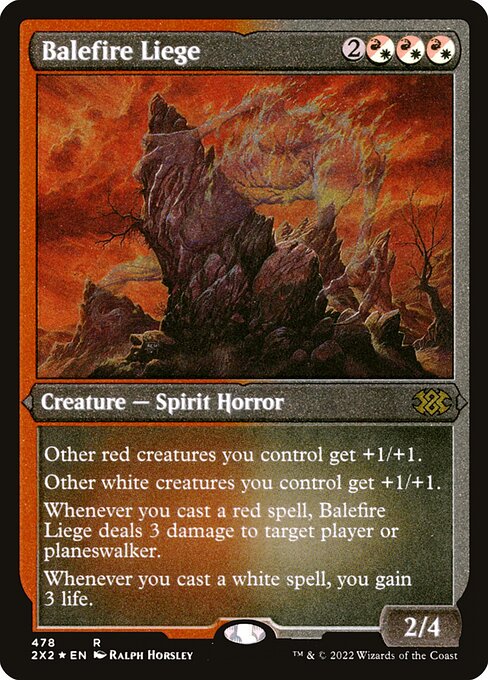 Balefire Liege - Double Masters 2022 Rare Card