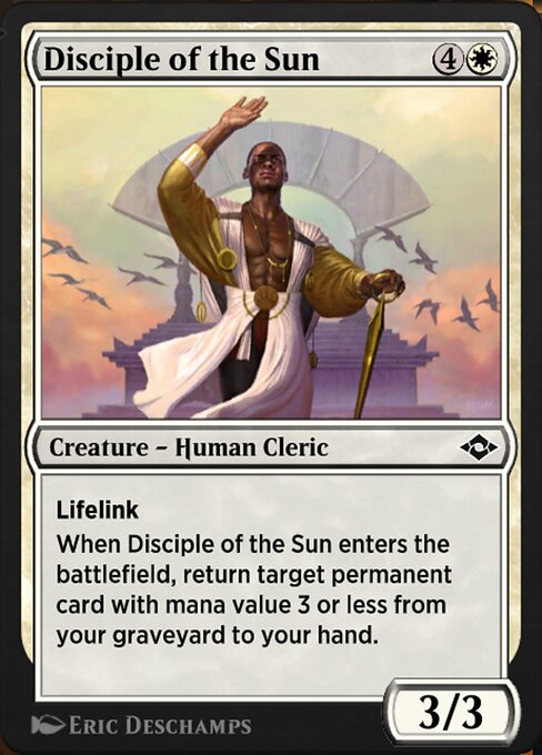 Disciple of the Sun - Jumpstart: Historic Horizons Common Card