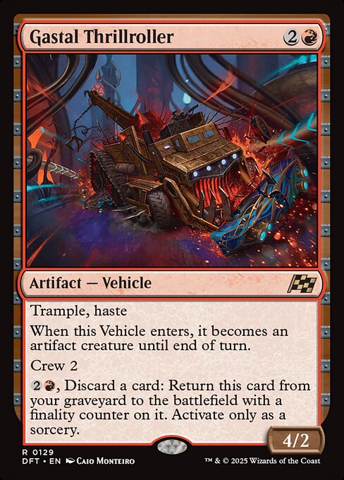 Gastal Thrillroller - Aetherdrift Rare Card