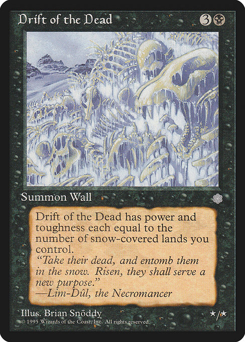 Drift of the Dead - Ice Age Uncommon Card