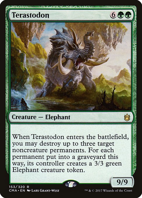 Terastodon - Commander Anthology Rare Card
