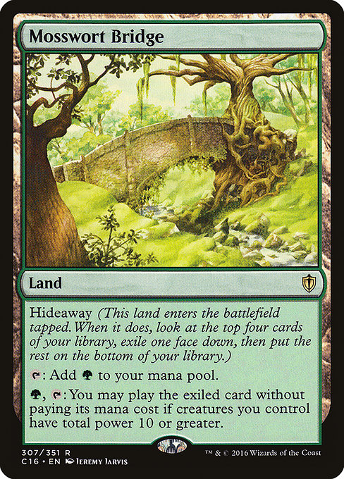 Mosswort Bridge - Commander 2016 Rare Card