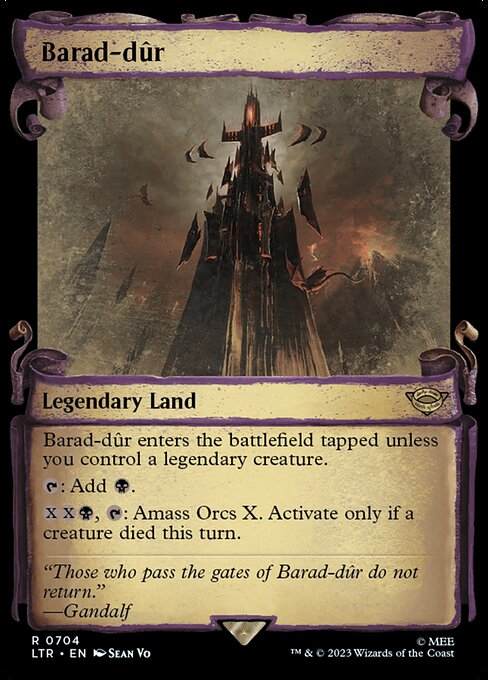 Barad-dûr - The Lord of the Rings: Tales of Middle-earth Rare Card