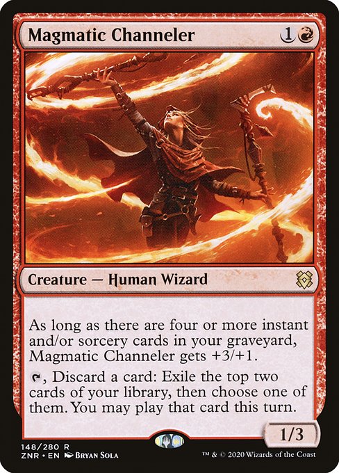Magmatic Channeler - Zendikar Rising Rare Card