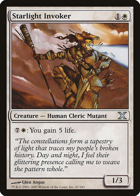 Starlight Invoker - Tenth Edition Uncommon Card