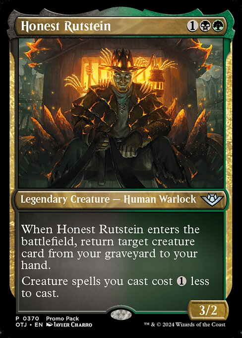 Honest Rutstein - Outlaws of Thunder Junction Uncommon Card