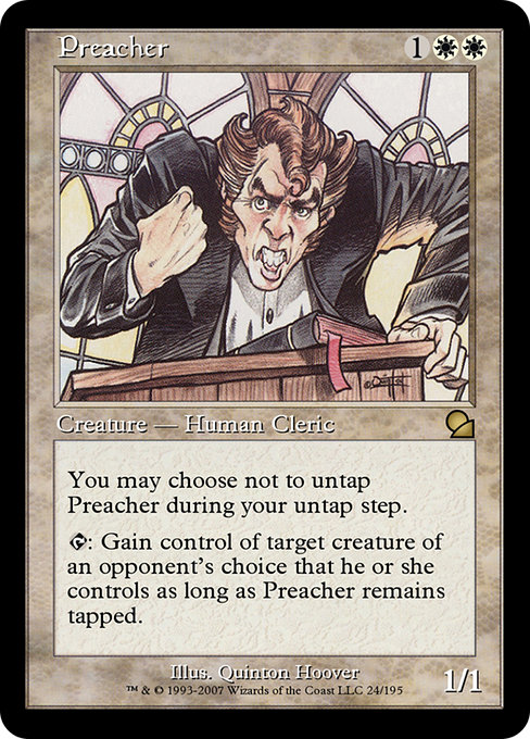 Preacher - Masters Edition Rare Card
