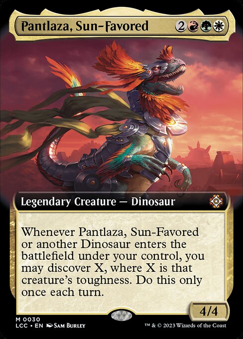Pantlaza, Sun-Favored - The Lost Caverns of Ixalan Commander Mythic Card