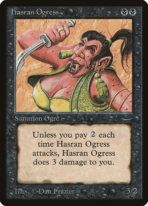 Hasran Ogress - Arabian Nights Common Card