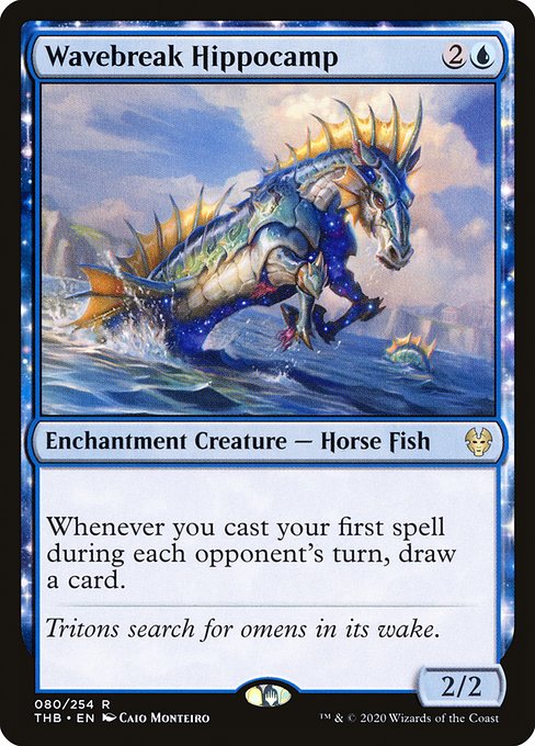 Wavebreak Hippocamp - Theros Beyond Death Rare Card