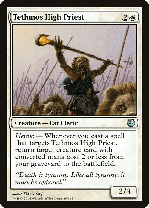 Tethmos High Priest - Journey into Nyx Uncommon Card