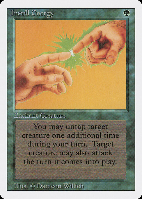 Instill Energy - Revised Edition Uncommon Card
