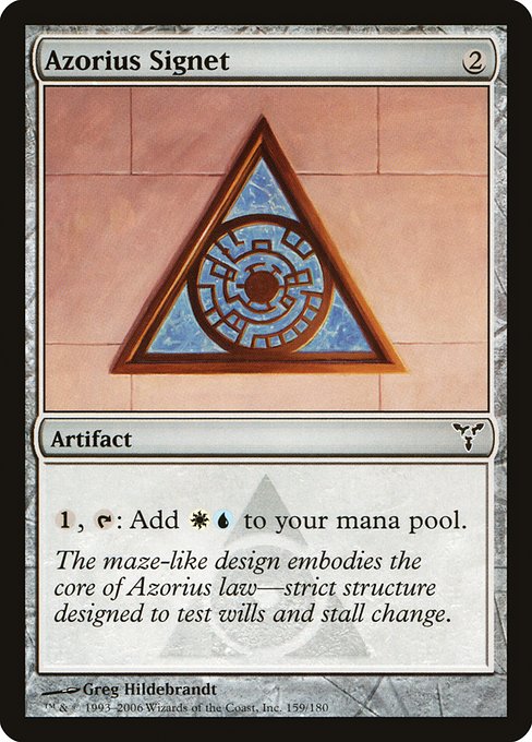 Azorius Signet - Dissension Common Card
