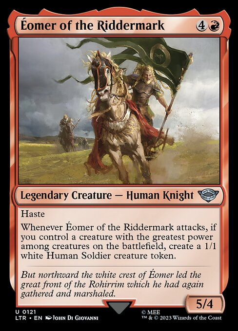 Éomer of the Riddermark - The Lord of the Rings: Tales of Middle-earth Uncommon Card