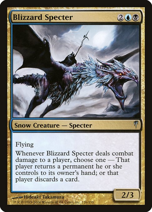 Blizzard Specter - Coldsnap Uncommon Card