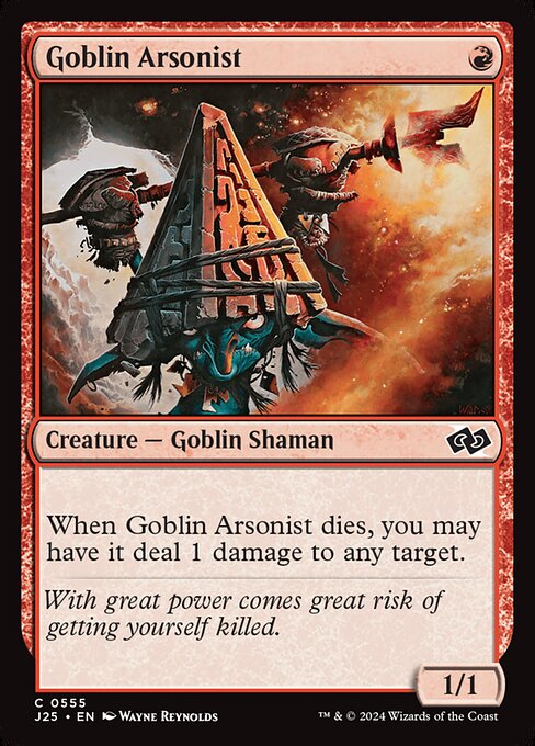 Goblin Arsonist - Foundations Jumpstart Common Card