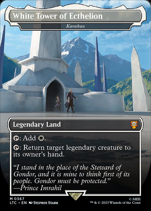 Karakas - Tales of Middle-earth Commander Mythic Card
