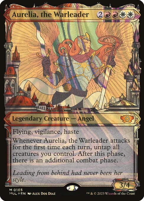 Aurelia, the Warleader - Multiverse Legends Mythic Card